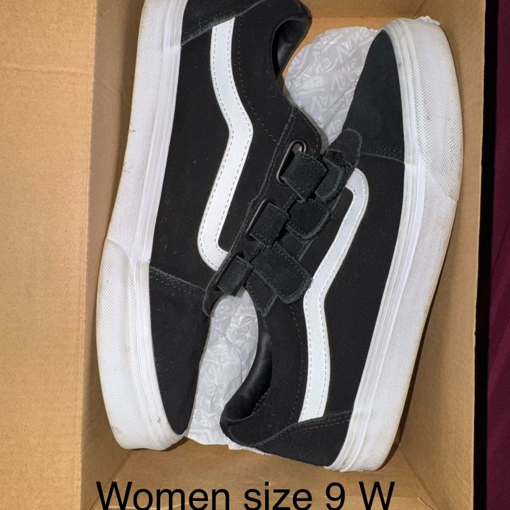 Vans Black and White Women's Sneakers